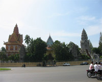 Wat Ounalom in (Phom Penh)